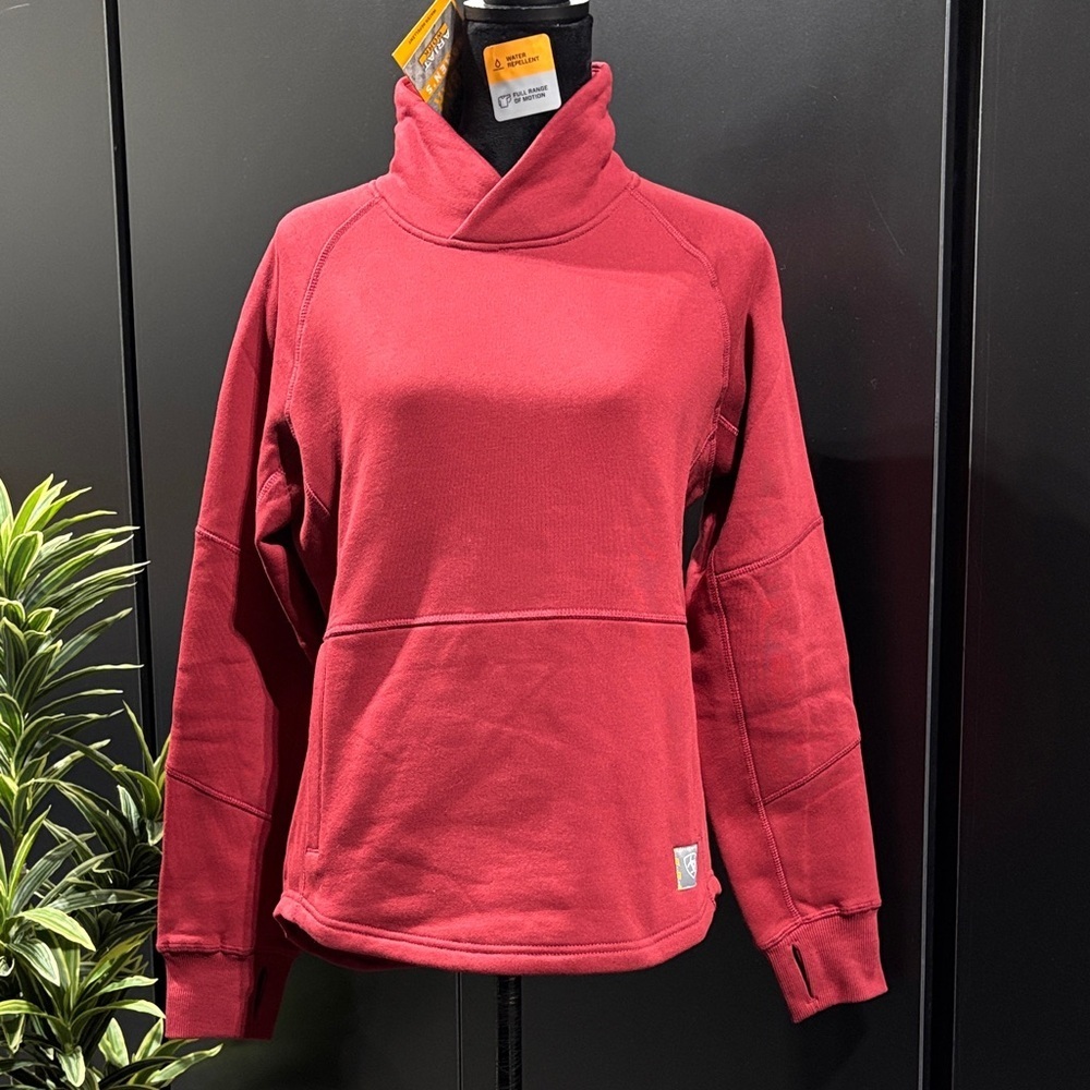Ariat Women's Red Pullover Fleece Top